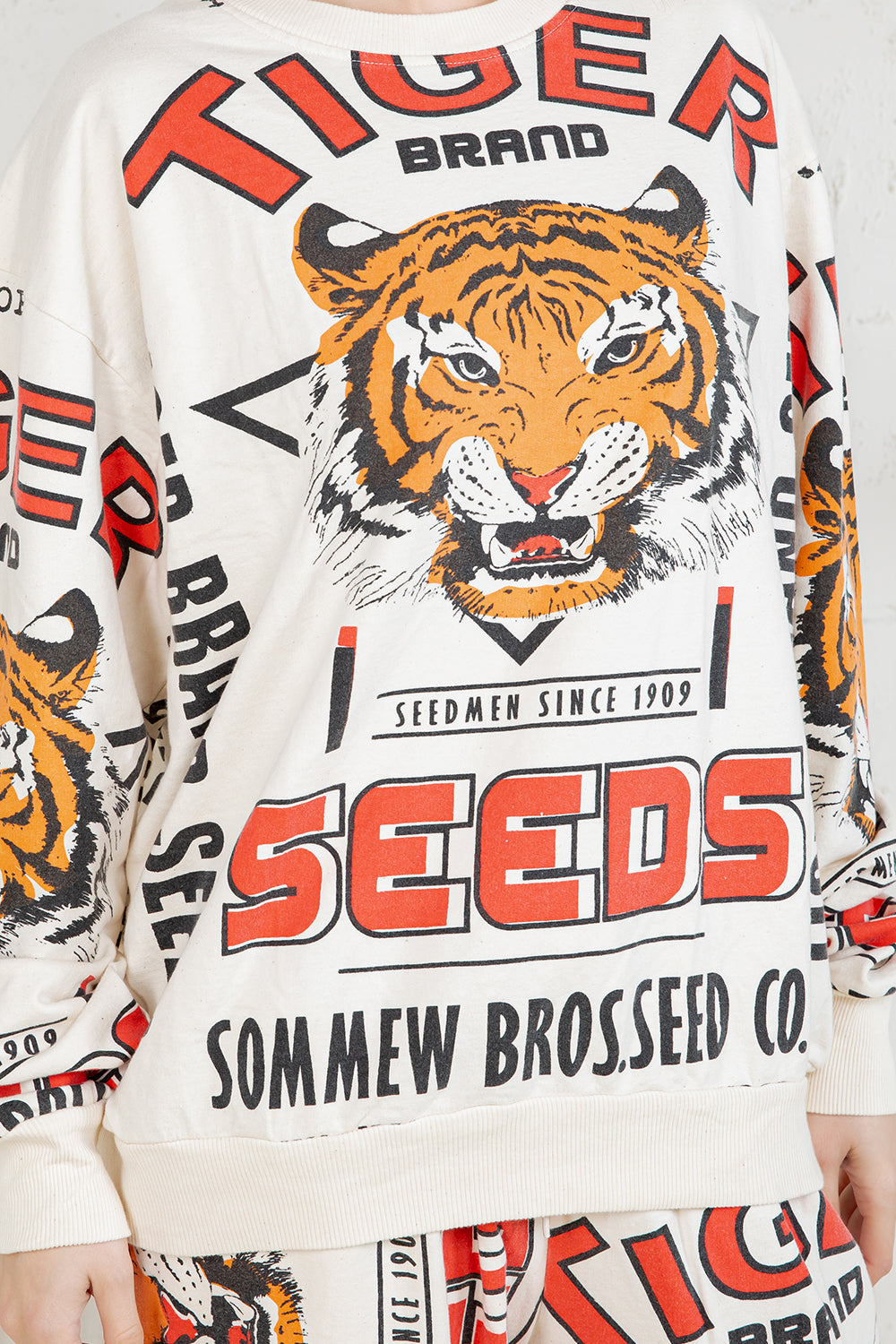 TIGER - COTTON SWEATSHIRT & PANTS