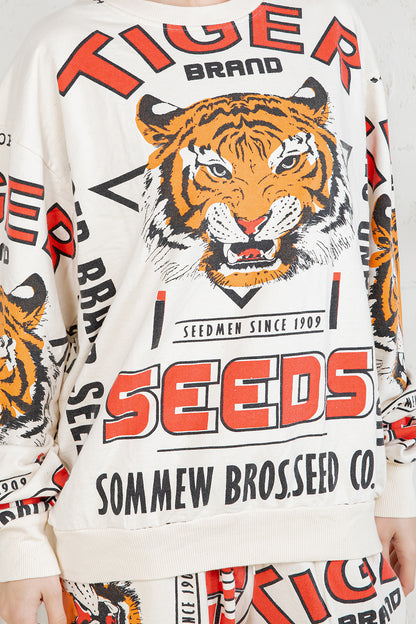 TIGER - COTTON SWEATSHIRT & PANTS