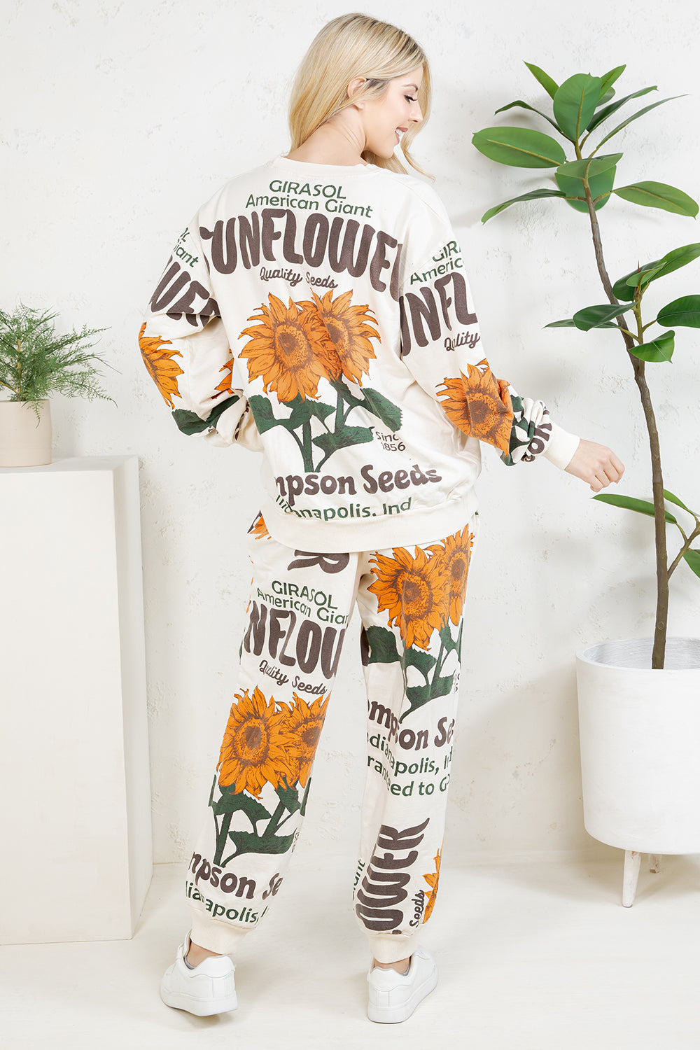 SUNFLOWER - COTTON SWEATSHIRT & PANTS