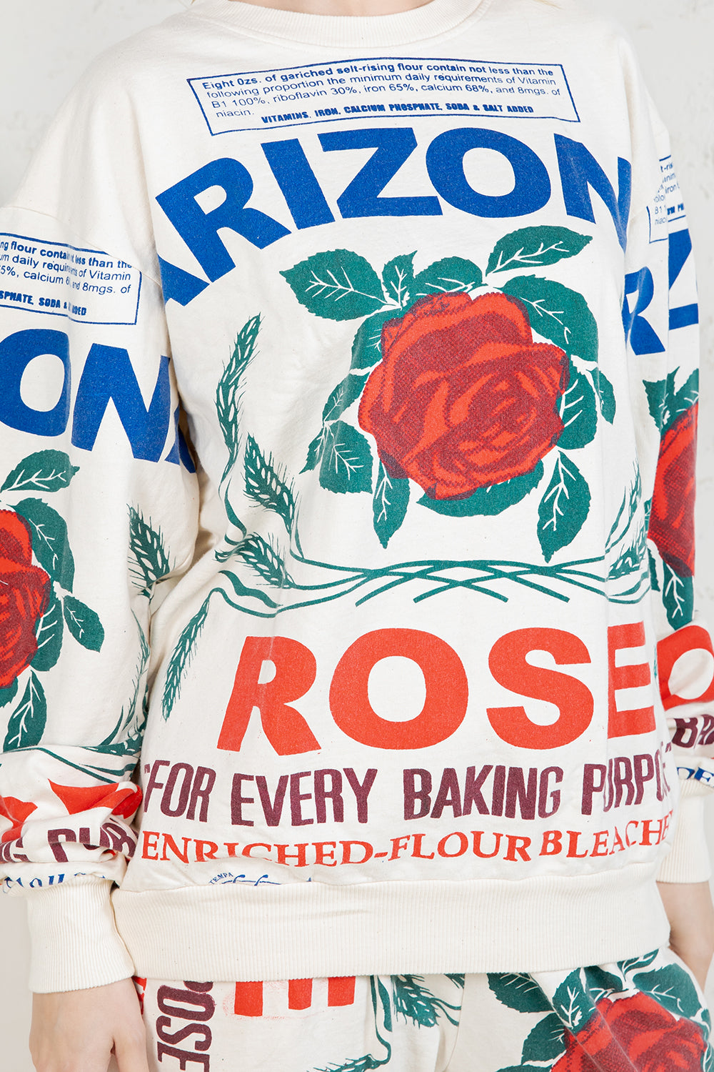 ROSE - COTTON SWEATSHIRT & PANTS