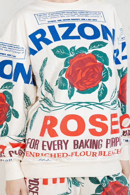 ROSE - COTTON SWEATSHIRT & PANTS