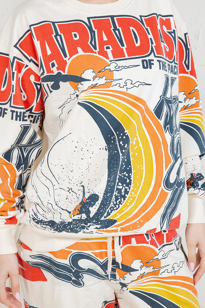 ALOHA - COTTON SWEATSHIRT & PANTS
