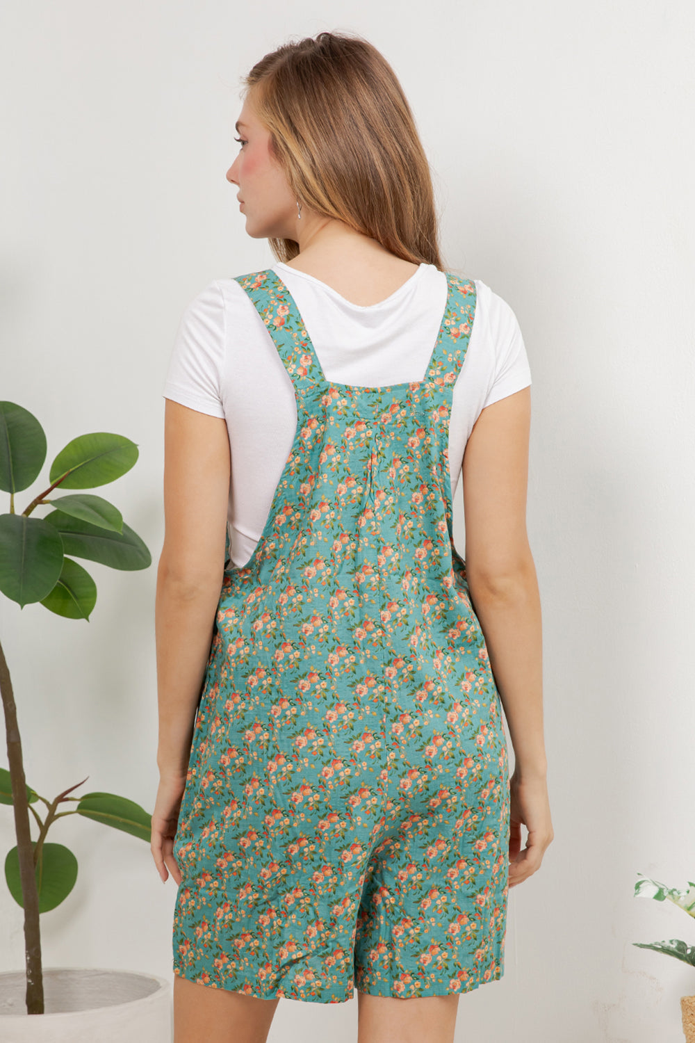 Vintage Floral Shortall