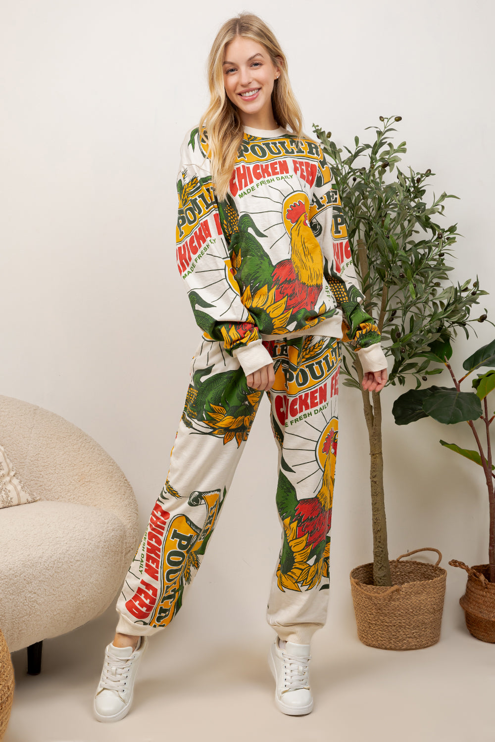 Roster - Cotton Sweatshirt & Pants