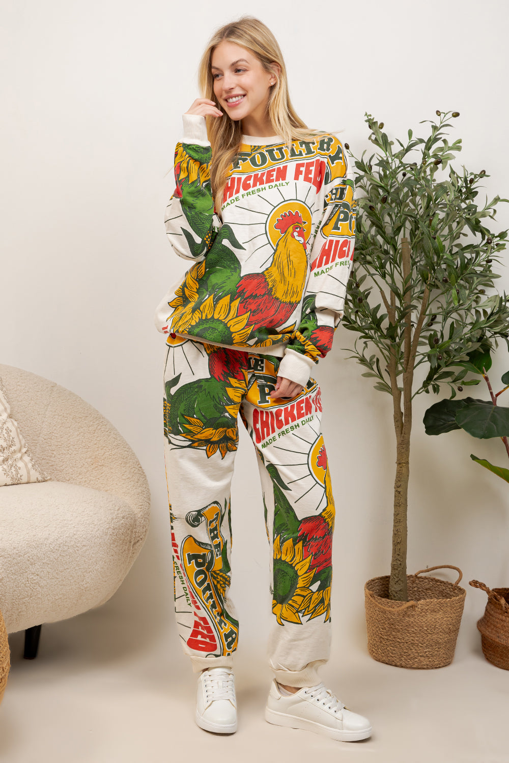 Roster - Cotton Sweatshirt & Pants