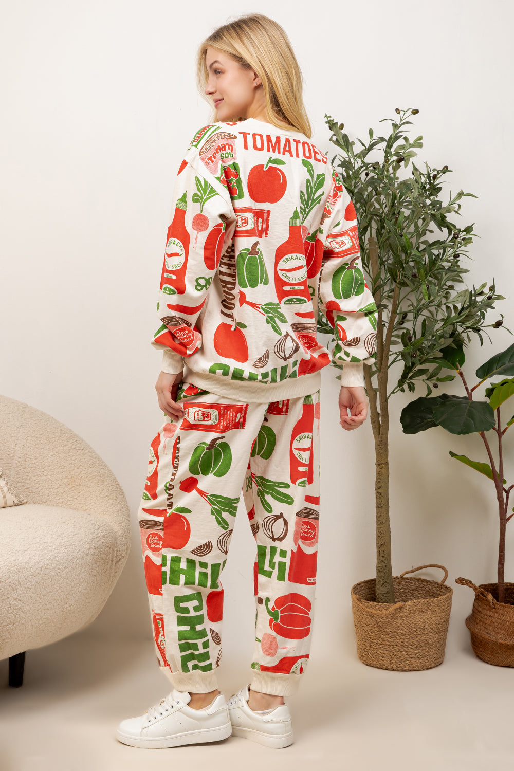 Condiments & Produce - Cotton Sweatshirt & Pants