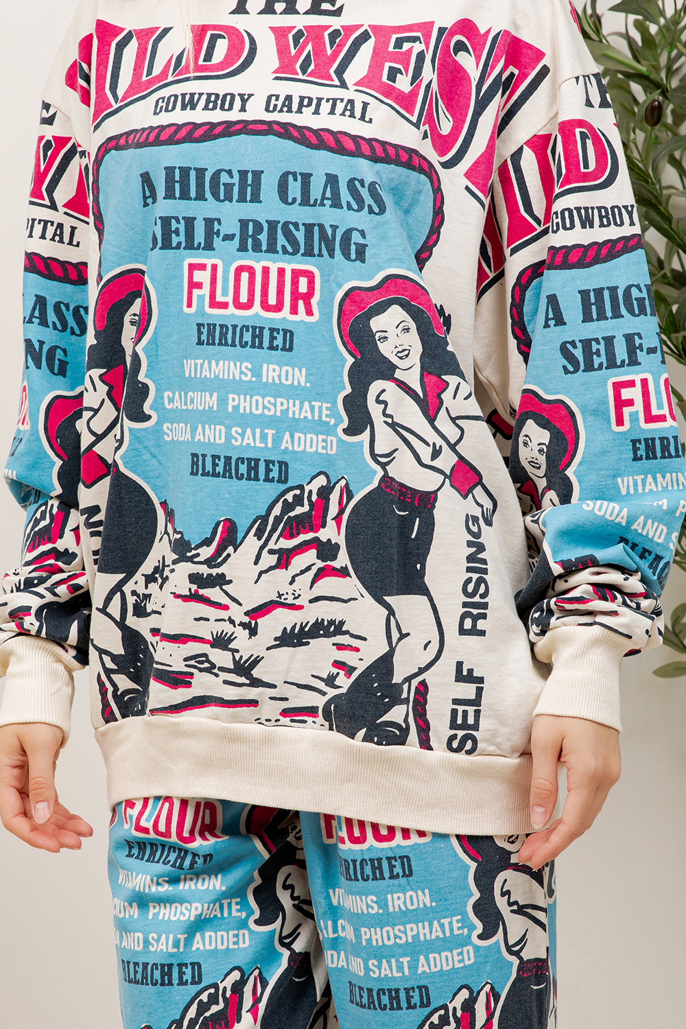 The Wild West- Cotton Sweatshirt & Pants