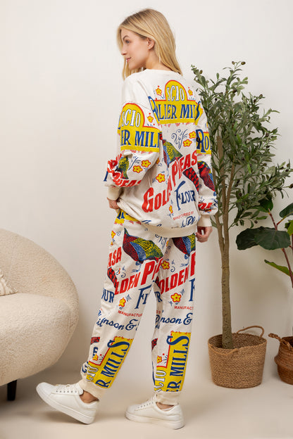 Roller Mills - Cotton Sweatshirt & Pants
