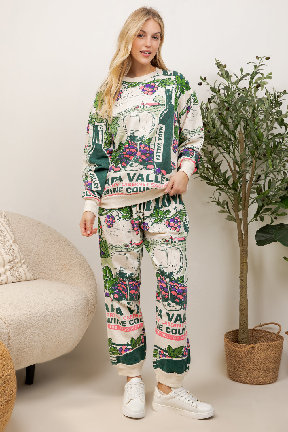 Napa Valley - Cotton Sweatshirt & Pants