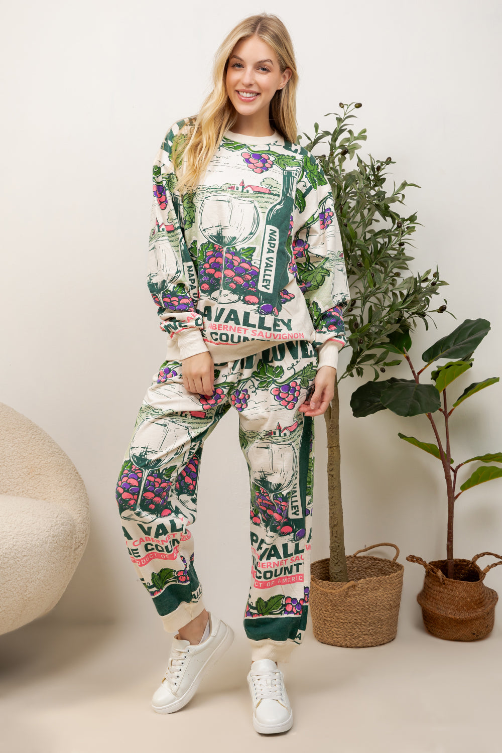 Napa Valley - Cotton Sweatshirt & Pants