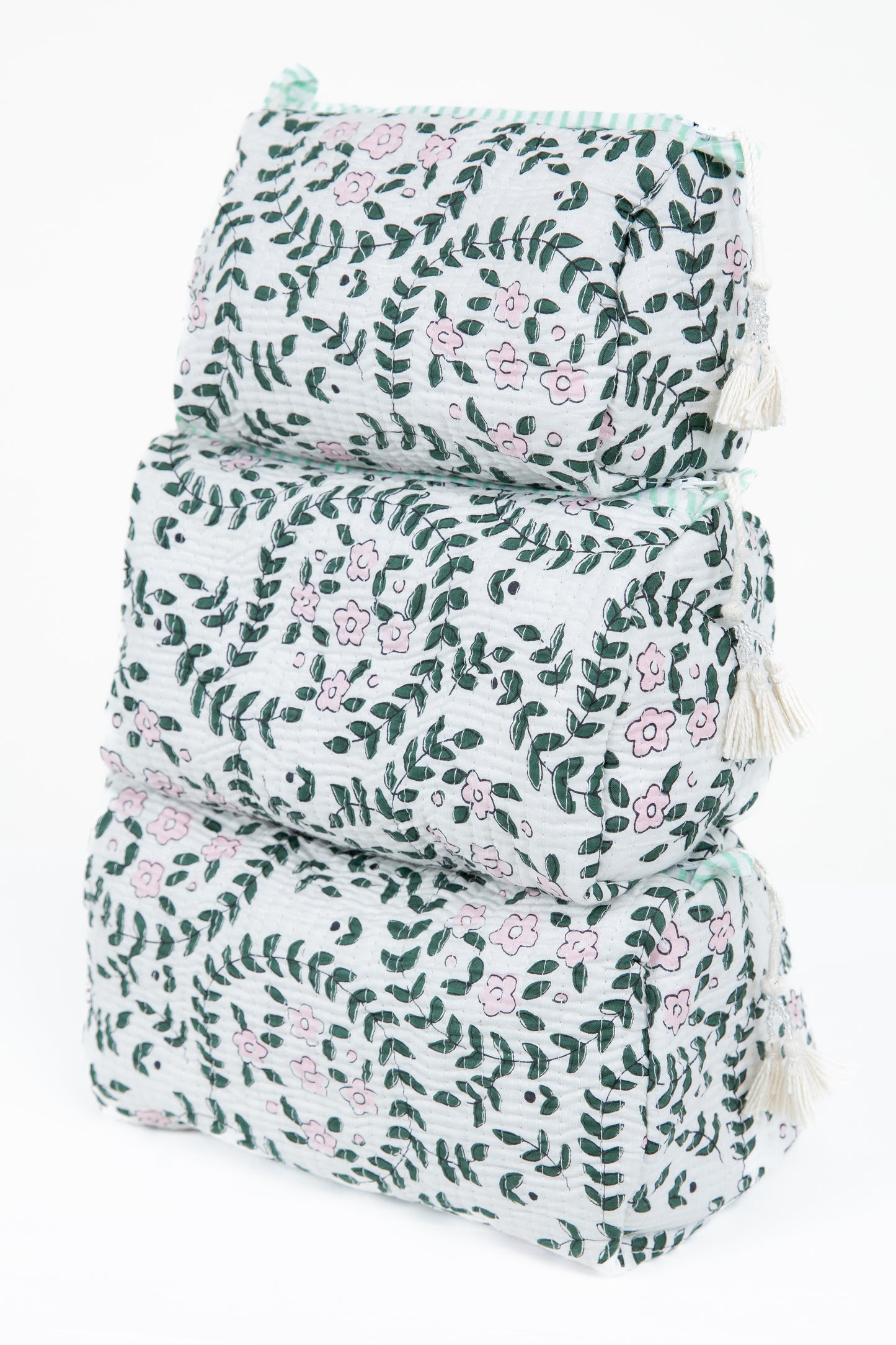 Quilted Makeup/Toiletry Bag