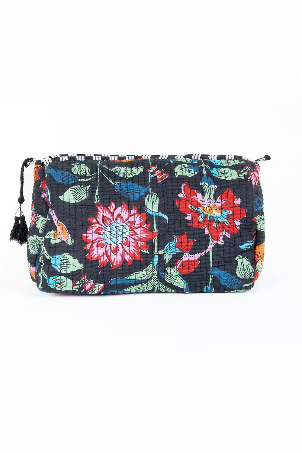 Quilted Makeup/Toiletry Bag