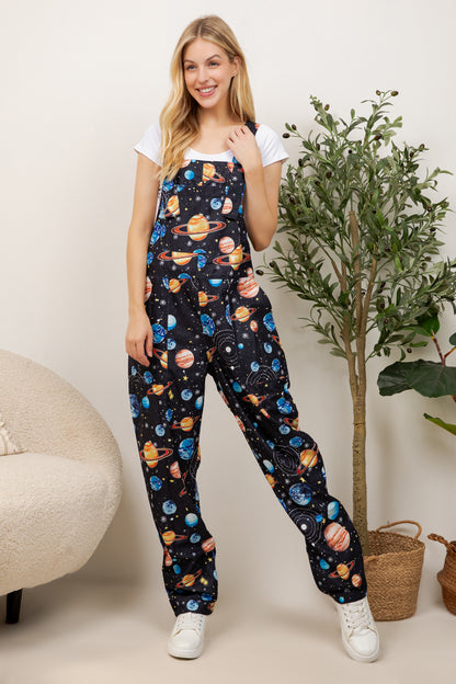 Universe With Planets Print Overall