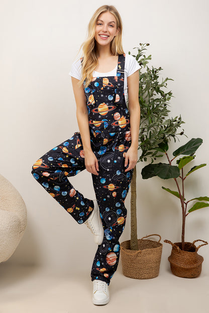 Universe With Planets Print Overall