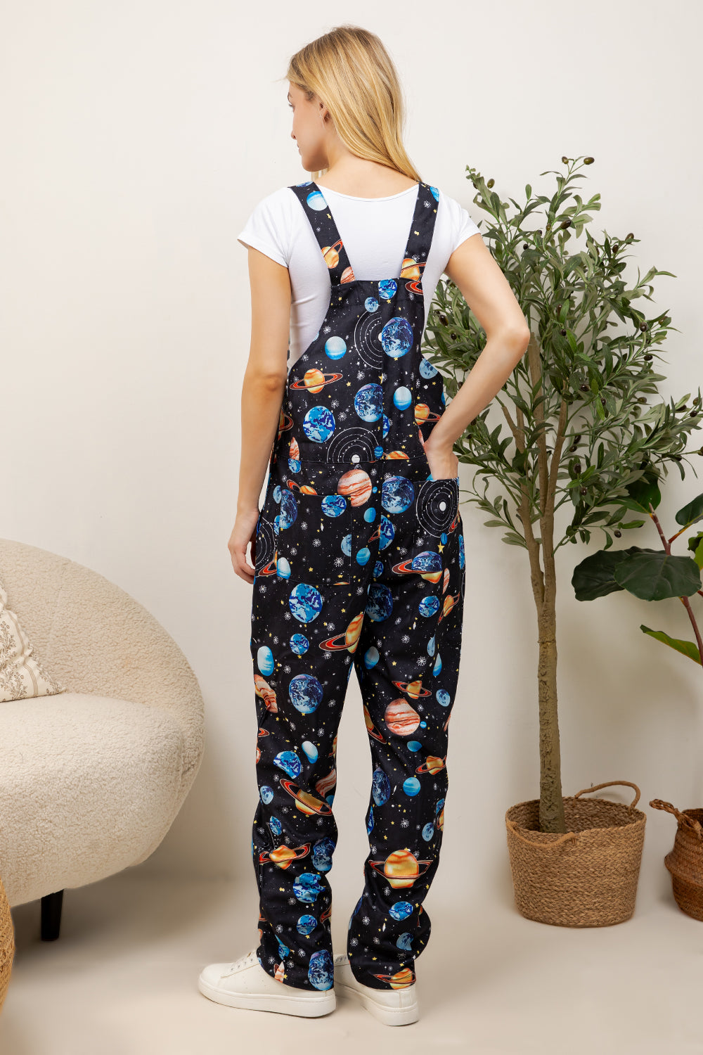 Universe With Planets Print Overall