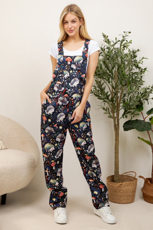 Hedgehog  Print Overall