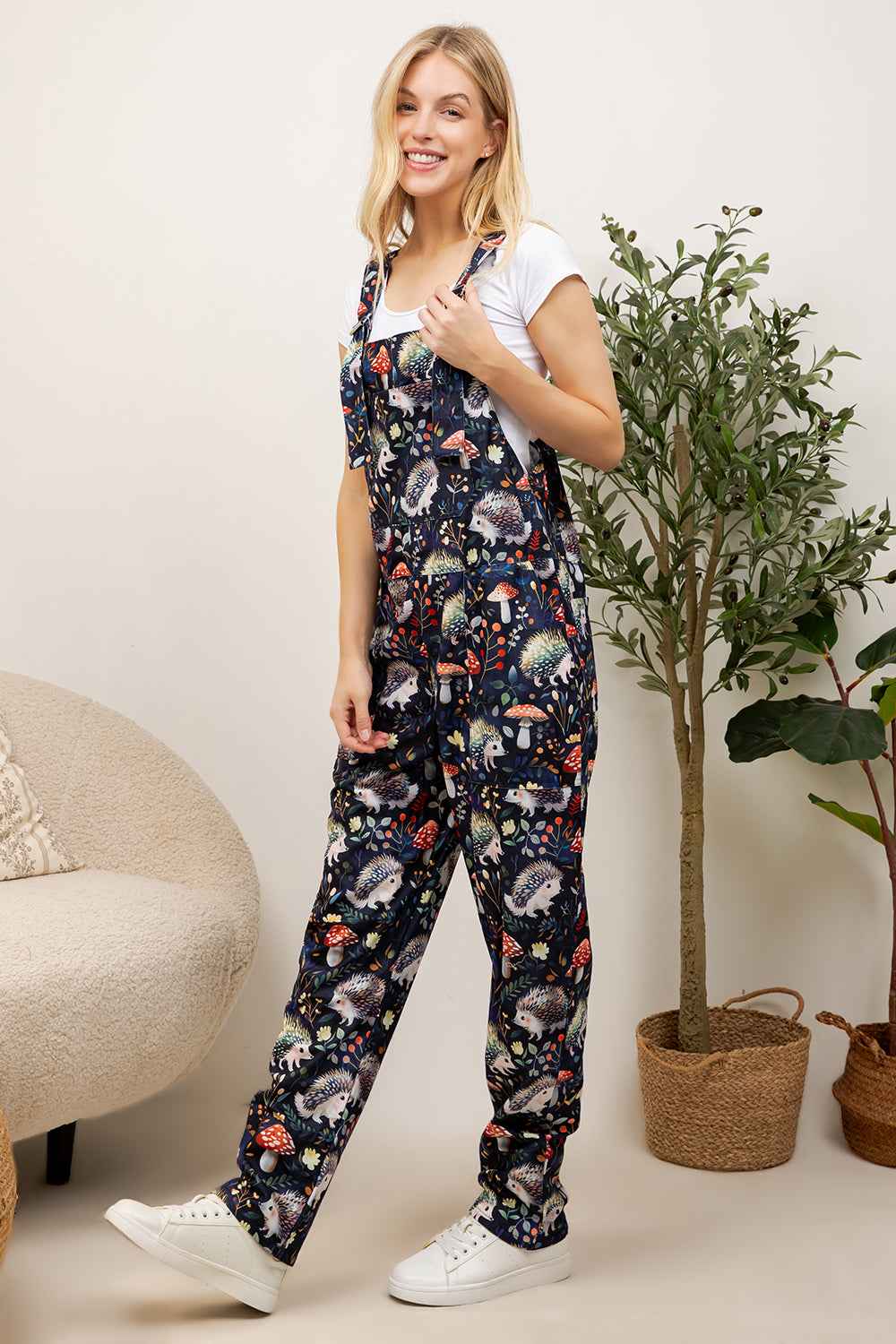 Hedgehog  Print Overall