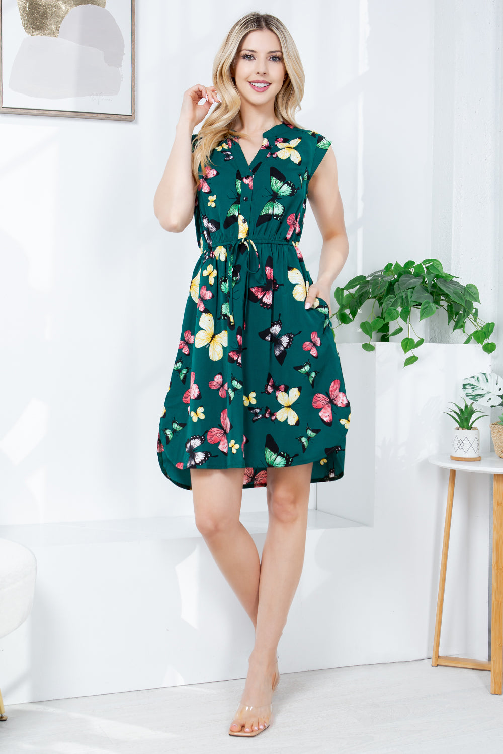 Butterfly Relaxed Fit Dress