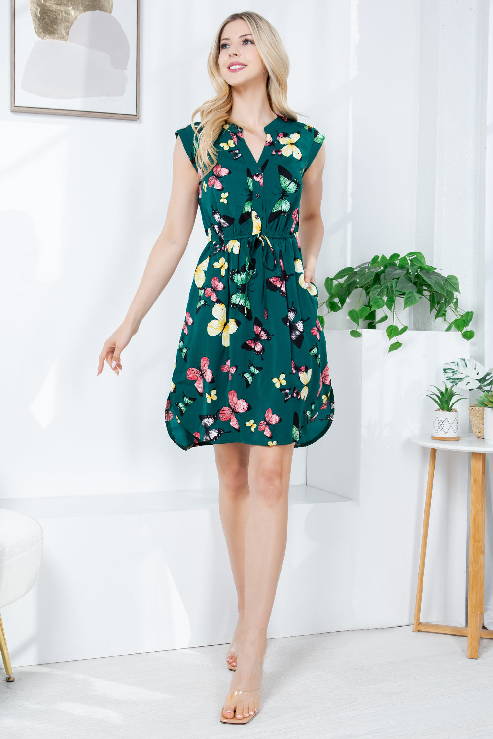 Butterfly Relaxed Fit Dress