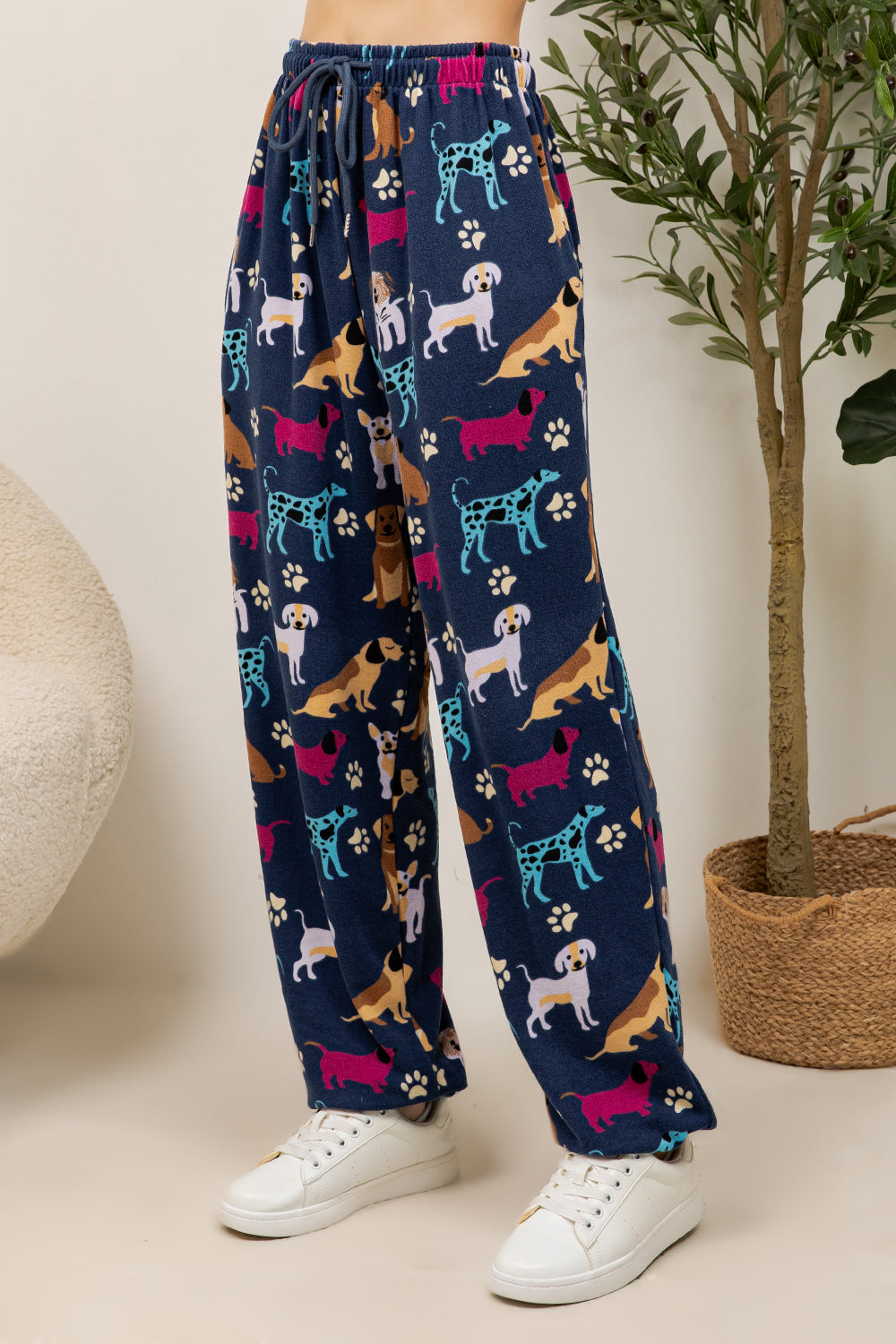 Retro Dogs Jogger Pant