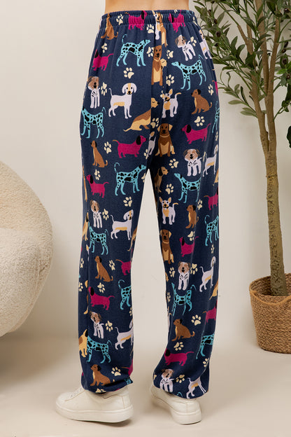 Retro Dogs Jogger Pant