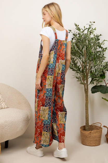 Boho Patchwork Overall