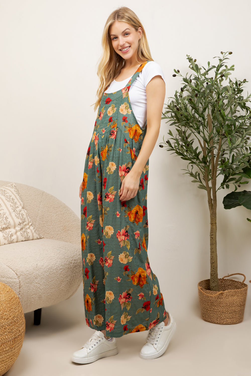 Vintage Rose Overall