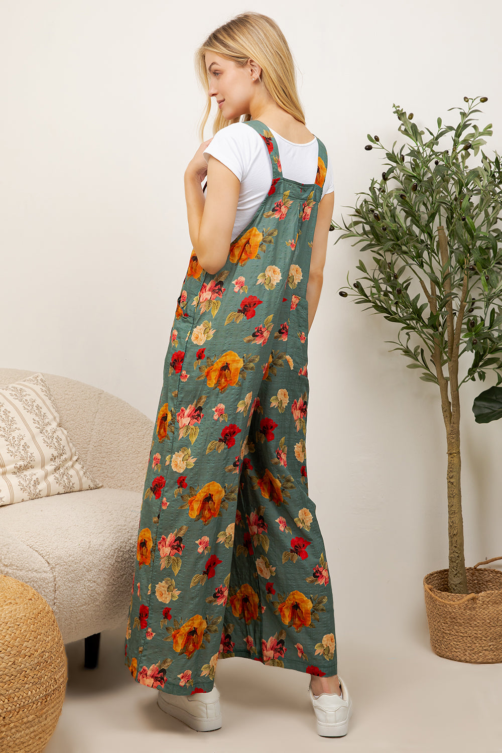 Vintage Rose Overall