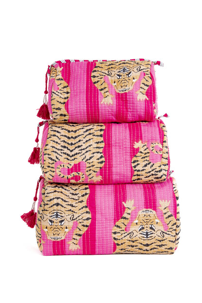 Quilted Makeup/Toiletry Bag