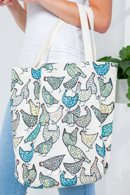 Chicken Canvas Tote Bag