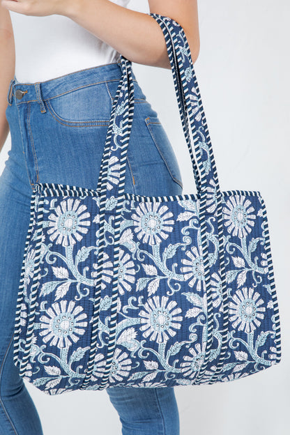 Quilted Tote Bag