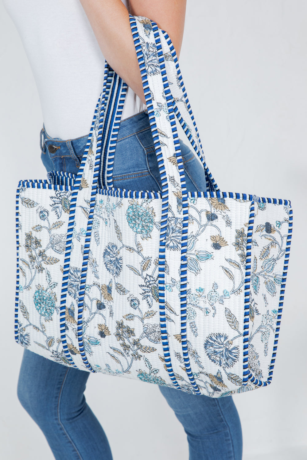 Quilted Tote Bag