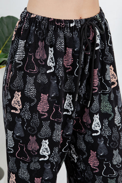 Retro Cats Jogger Pant