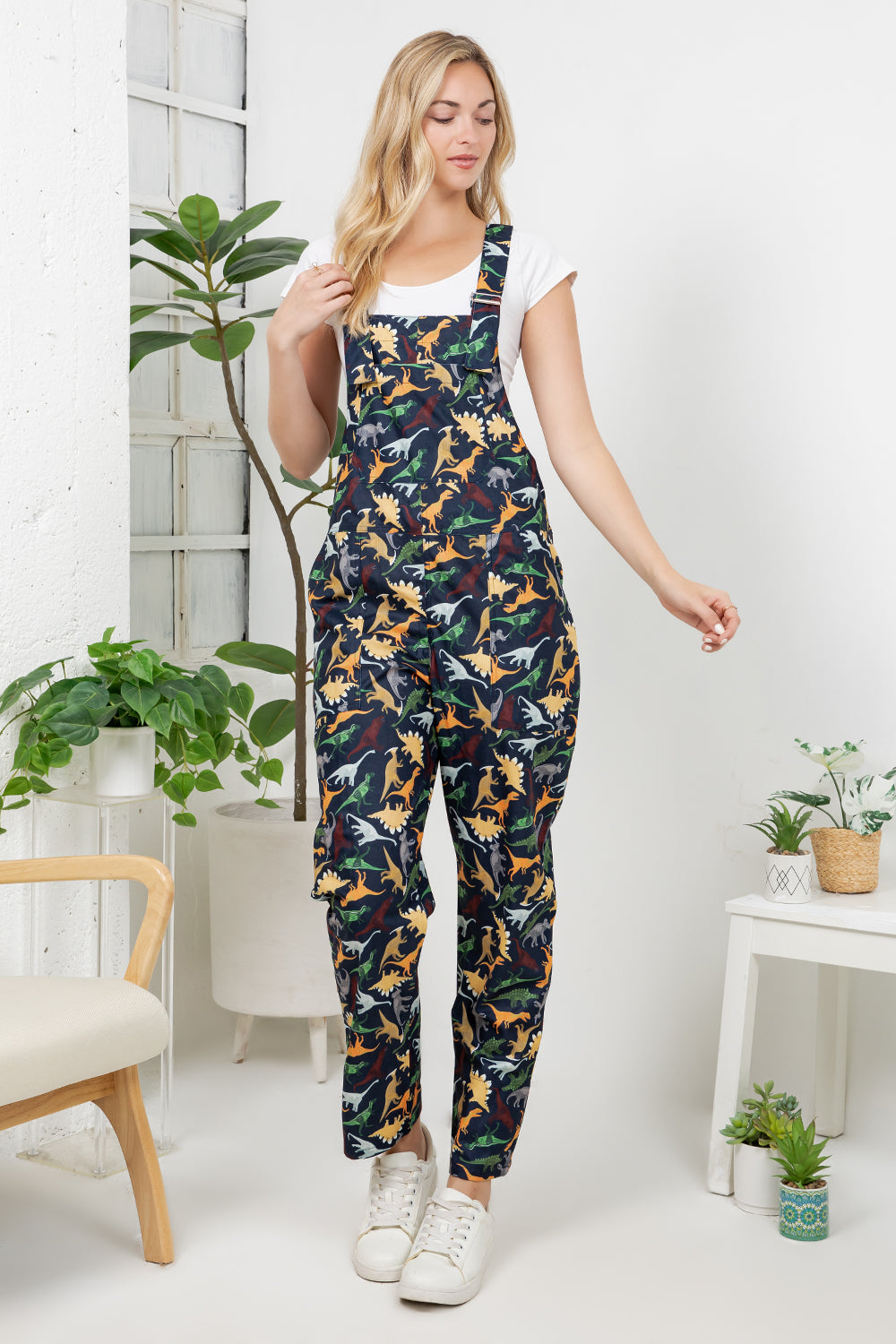 Retro Dino Overall