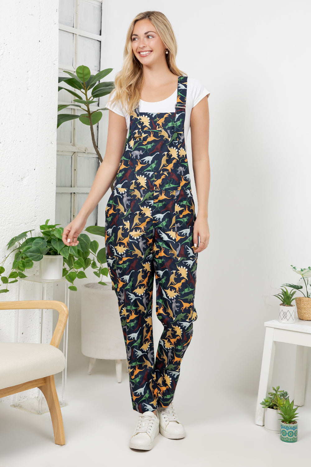 Retro Dino Overall