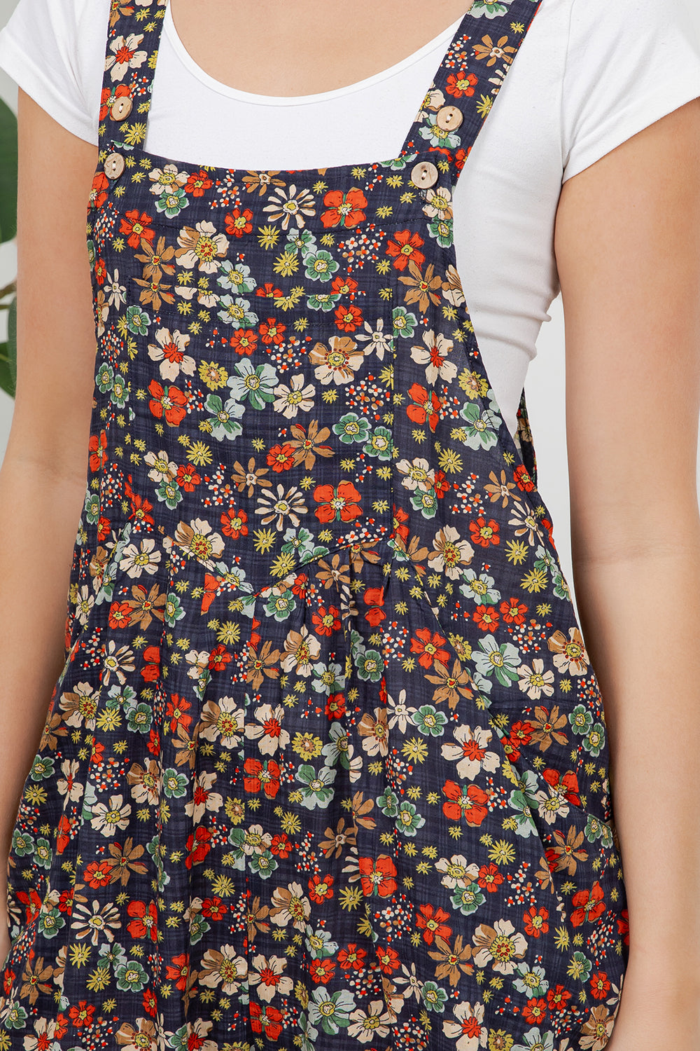 Vintage Floral Shortall
