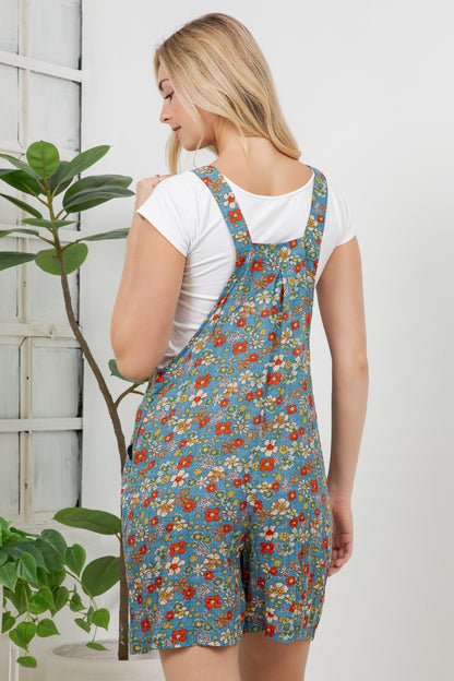 Vintage Floral Shortall