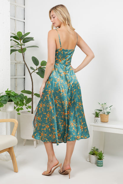 Cherry Blossom Print Dress