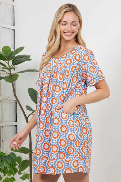 Hand Block Print Cotton Dress
