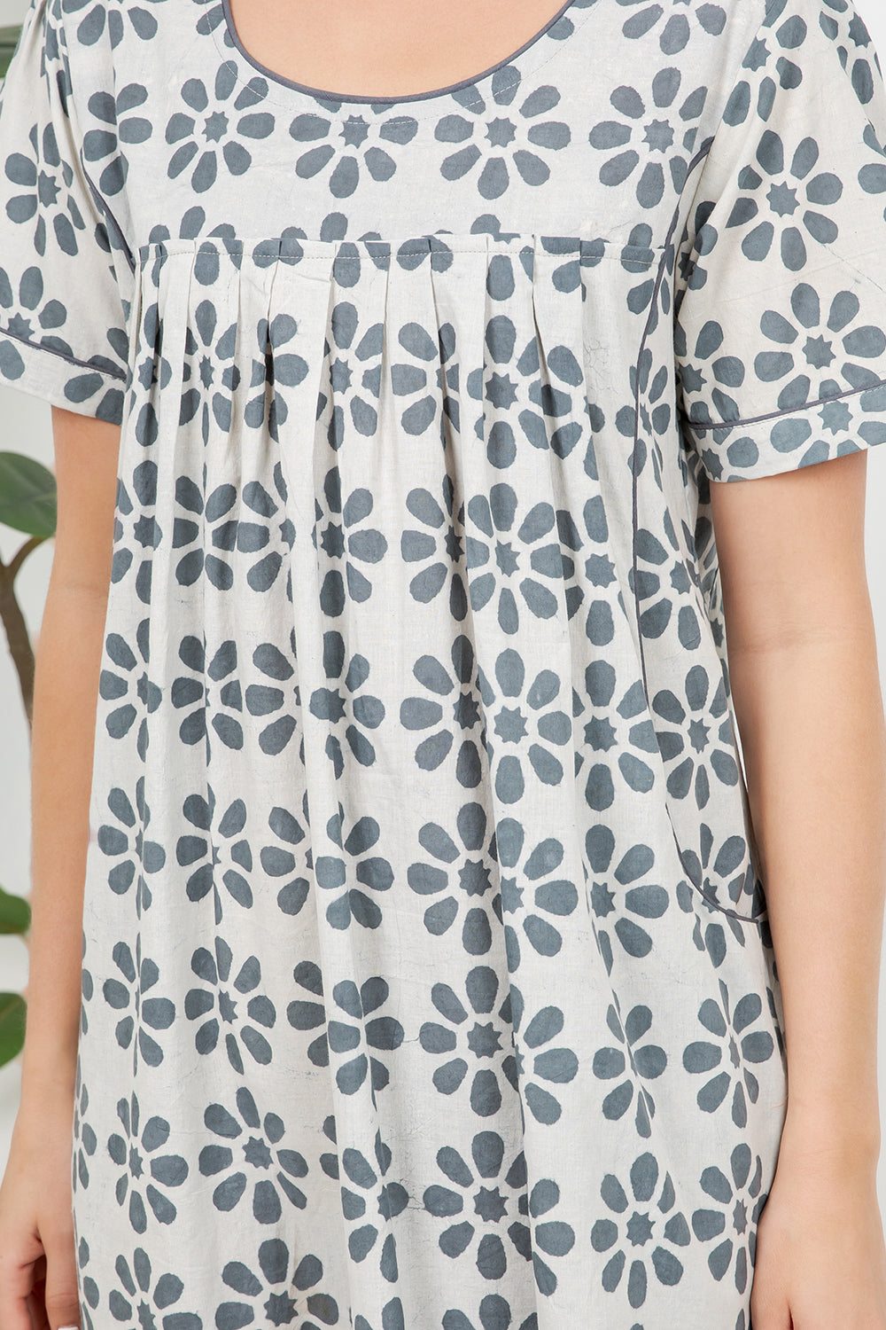 Hand Block Print Cotton Dress