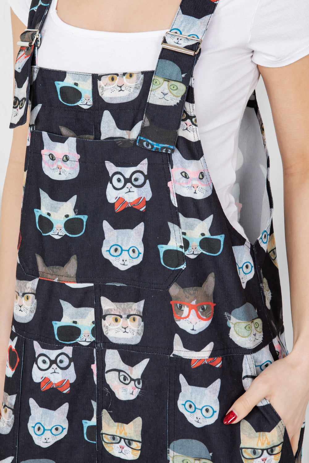 Cat with Glasses Over All