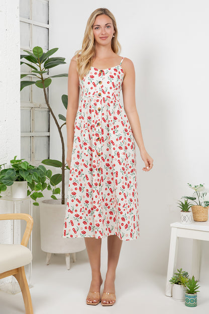 Cherry Print Dress