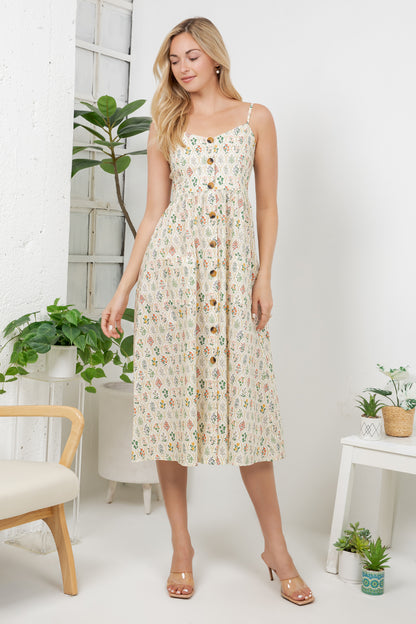 Floral Print Cami Dress