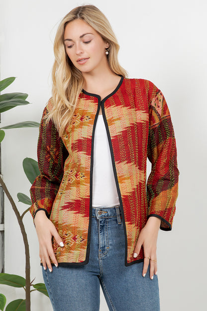 Reversible Silk Jacket