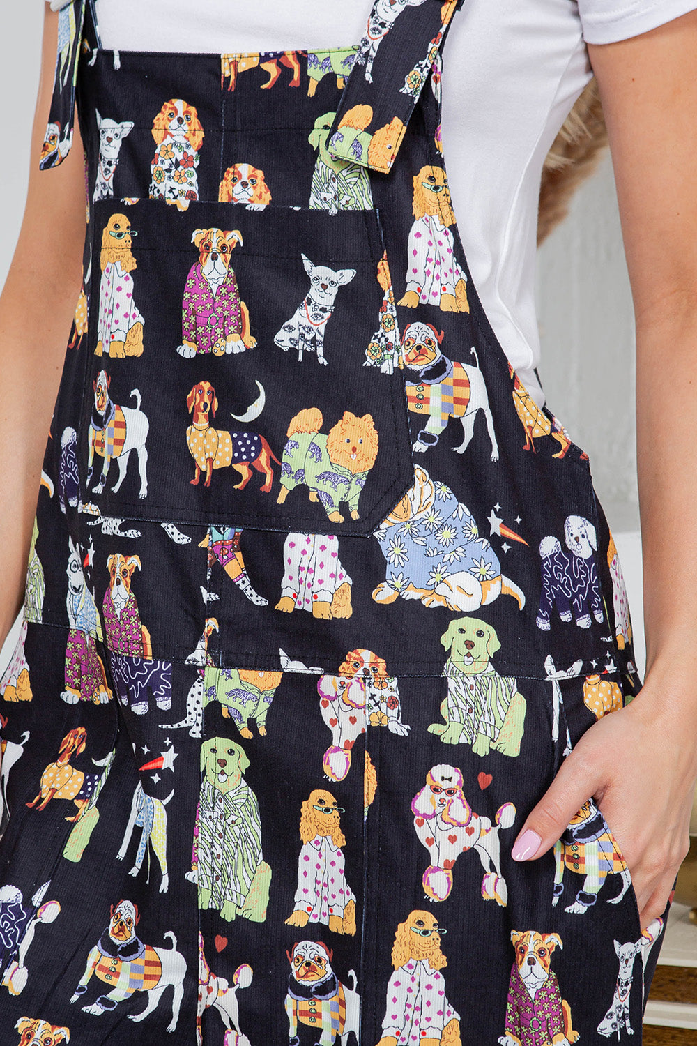 Dog print Overall