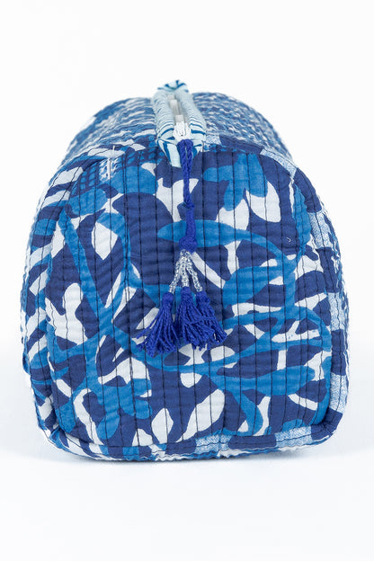 Quilted Makeup/Toiletry Bag