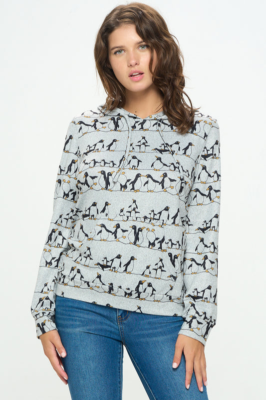 Penguin Pullover Hoodie