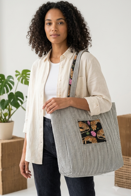 Quilted Tote Bag