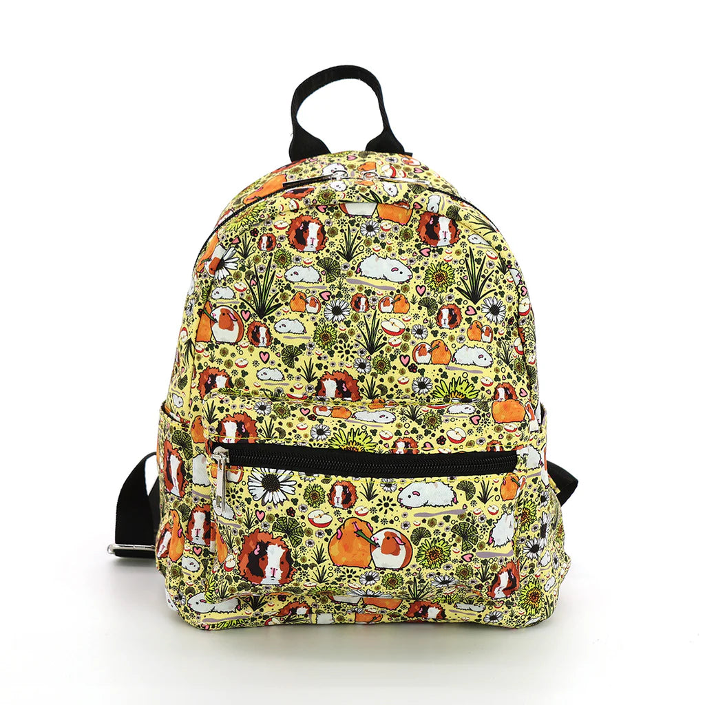 Guinea Pig with flower print mini backpacks β LA Soul Inc.